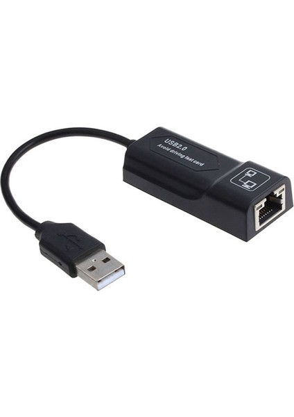 Harici Ağ Kartı Adaptörü Sürücü Ücretsiz USB 2.0 RJ45 10/100 Mbps Ethernet Lan Dönüştürücü Pc Tablet Dizüstü Bilgisayar Için (Yurt Dışından)