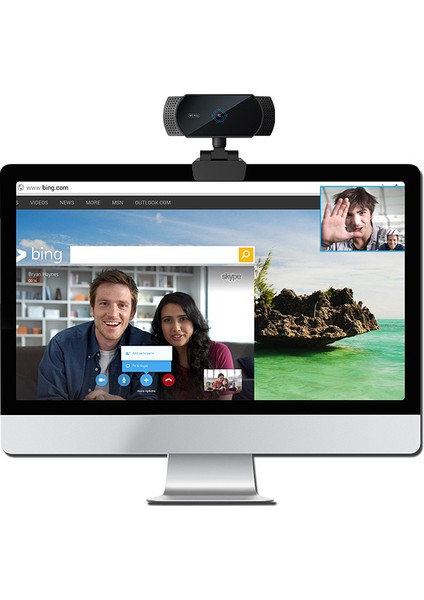R70 Bilgisayar Kamerası, Canlı Öğretim Için Mikrofonlu 1080P Hd Ev Ofis USB Web Kamerası Otomatik Odaklama Sürücüsüz Kamera (Yurt Dışından) fırsatları