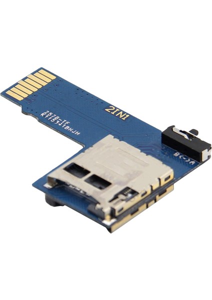 3 2'si 1 Arada Çift Tf Micro-Sd Kart Adaptörü Için Çift Sistem Çift Tf Kart Adaptörü Hafıza Kartı (Yurt Dışından)