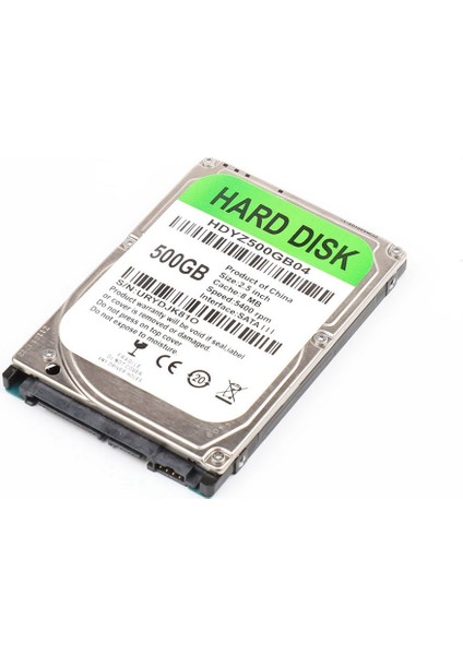 Sata Adaptör Kablosu ile 500G HDD 2.5 Inç Dizüstü Bilgisayar Sabit Disk Sürücüsü Sata 3.0 5400-7200RPM Dizüstü Dizüstü Bilgisayar Için Sabit Disk (Yurt Dışından)