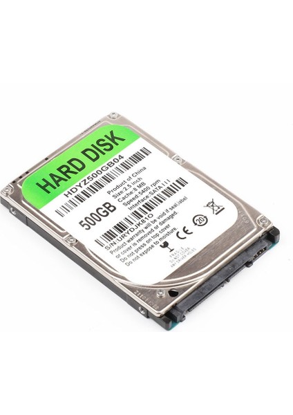 Sata Adaptör Kablosu ile 500G HDD 2.5 Inç Dizüstü Bilgisayar Sabit Disk Sürücüsü Sata 3.0 5400-7200RPM Dizüstü Dizüstü Bilgisayar Için Sabit Disk (Yurt Dışından)
