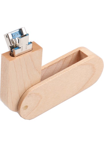 In 1 Otg USB Flash Sürücü 3.0 Mikro-Usb 32 GB Kapasiteli U Disk Memory Stick Kalem Sürücü Usb3.0 Pendrives Android Akıllı Telefon Tablet Pc Akçaağaç Flip (Yurt Dışından)