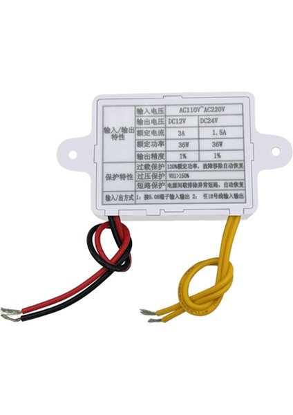 Termostat Anakart Güç Kaynağı Için Ac-Dc Güç Kaynağı Modülü 100-240V 12V/3A (Yurt Dışından) indirimleri