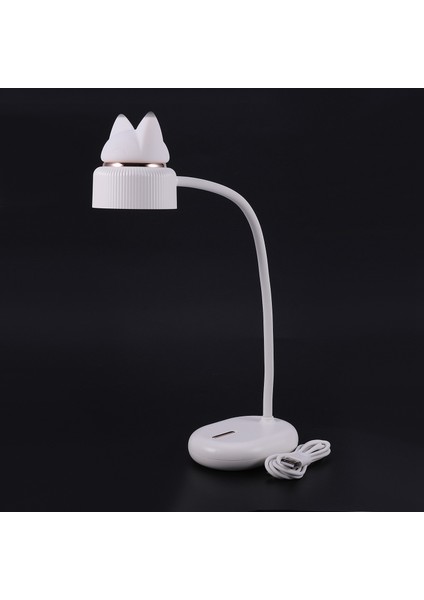 Sevimli Kedi Masa Lambası Silikon USB Şarj Gece Lambası LED Yatak Odası / Yatak Beyaz Için Kısılabilir (Yurt Dışından)