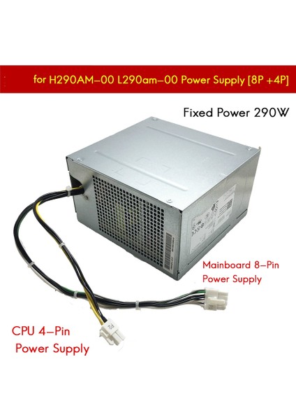 3020 9020MT T1700 T20 Xe2 Masaüstü Kasa L290AM-00 8p+4p Güç Kaynağı Için 290W Psu Kasa Güç Kaynağı (Yurt Dışından) modelleri