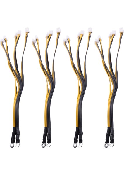 4 Paket 6pin Konektörü Sunucu Güç Uzatma Kablosu Pcıe Express Antminer S9 S9I Z9 P3 P5 Desteği Madenci Psu Kablosu (Yurt Dışından)