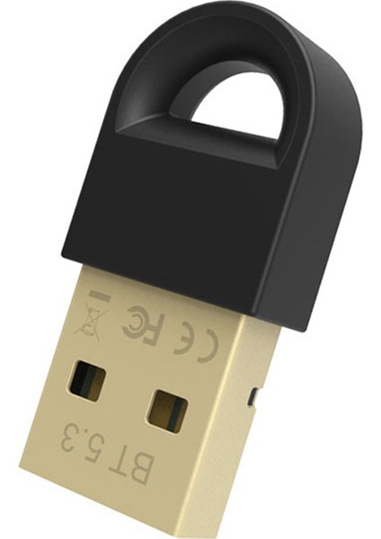USB Bluetooth 5.3 Adaptörü USB Masaüstü Bilgisayar Bluetooth Alıcısı Klavye Fare Bluetooth Verici (Yurt Dışından)