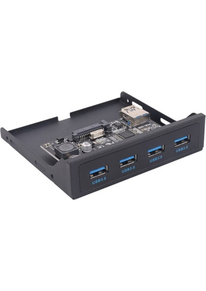 Pcı-E - USB 3.0 Pc Ön Panel USB Genişletme Kartı Pcıe USB Adaptörü 3.5 Inç Disket Ön Panel Braketi Pcı-E X1 Yükseltici (Yurt Dışından)