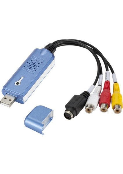 USB 2.0 Video Yakalama Kartı Vcr Tv'den Pc'ye DVD Dönüştürücü Windows 7 8 10 (Yurt Dışından) indirimleri