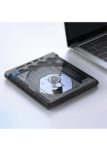 USB 3.0 Harici CD DVD Okuyucu Sd/tf Bağlantı Noktalı Cd/dvd Sürücüsü DVD Yazıcı Pc Dizüstü Bilgisayar Için Cd/dvd Sürücü Oynatıcı (Yurt Dışından)