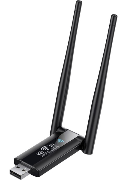 2.4g 300 Mbps USB Kablosuz Wifi Tekrarlayıcı Genişletici Wifi Sinyal Amplifikatör Güçlendirici Wifi Yönlendirici Ev Ağı Uzatıcı (Yurt Dışından)