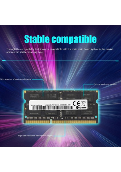 4 GB Ddr3 Dizüstü Ram Bellek Sodımm 1600 Mhz PC3-12800 204 Pins Ddr3 Bellek Amd Dizüstü Bilgisayar Belleği Için (Yurt Dışından)