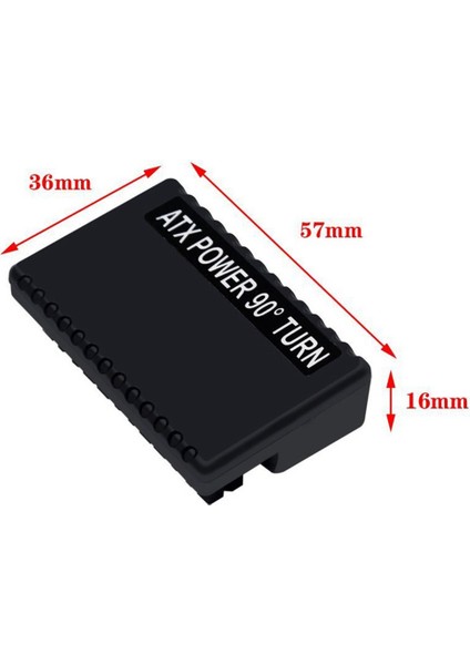 2 Adet Atx 24PIN 90 Derece Şebeke Fişi Adaptörü Anakart Şebeke Kablosu Konnektörleri Dıy Montaj Aksesuarı (Yurt Dışından)