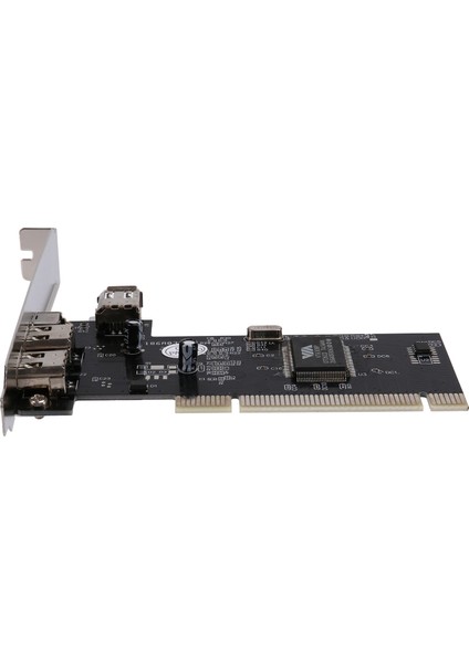 Pcı - 1394A Kart, Pcı - Ieee 1394A 4 Bağlantı Noktalı Firewire Kartı, 0,8m 6pin - 4pin 1394A Kablo ile (Yurt Dışından)