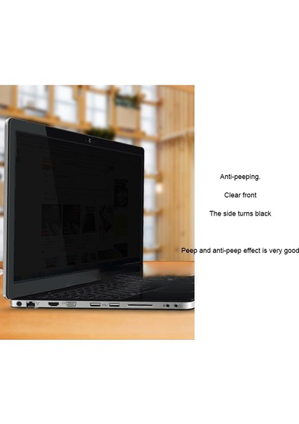 14INCH Bilgisayar Gizlilik Ekranı (16:9) (31X17.4X0.03CM)-SIYAH Güvenlik Kalkanı-Laptop Monitör Koruyucu Için (Yurt Dışından) fiyatları
