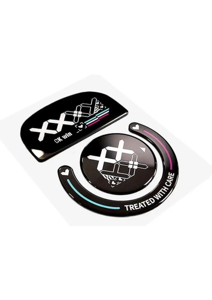 1 Takım Fare Kayma Paten Gpxs Gpw2 G-Pro G Pro x Kablosuz Fare Kaymaz Ayak Çıkartmalar B (Yurt Dışından)