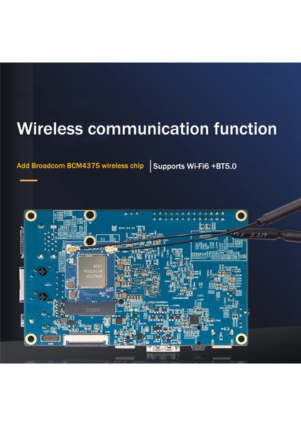 5 Geliştirme Kurulu Için Wi-Fi6+Bt5.0 Modülü RK3588S 8 Çekirdekli 64 Bit Işlemci Geliştirme Devre Kartı Modülü (Yurt Dışından)