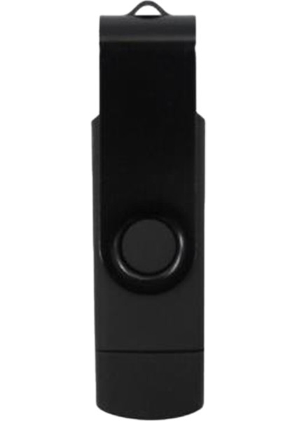 Flash Disk, Oksitlenmiş Klips (Usb+Otg) 3.0 64GB Flash Bellek U Disk, Android Cihaz/pc/tablet/(Siyah) (Yurt Dışından)