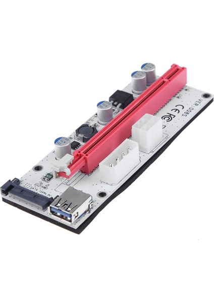 VER008S Pcı-E Yükseltici Kart 3 In 1 4pin Sata 6pın Pcıe Adaptörü Usb3.0 Genişletici Pcı Express 1x 16X 008S Btc Madenci Madencilik Için (Yurt Dışından) indirimleri