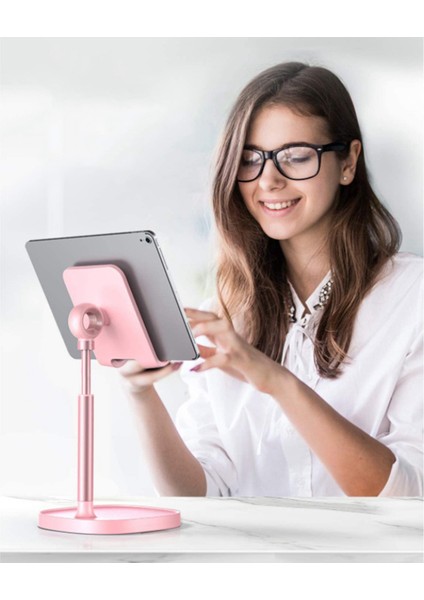 Cep Telefonu Tutucu, Masaüstü Yüksekliği Ayarlanabilir Cep Telefonu Tutucu, Tüm Cep Telefonlarına Uygun (Yurt Dışından) indirimleri