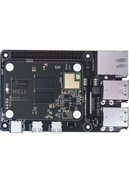 Cm4 Çekirdek Kartı Için Cm4'ten PI4B'YE Adaptör Kartı Cb1'i Değiştirin USB2.0X4+MICRO-HDX2+RJ45 PI4B Arayüzü Genişletme (Yurt Dışından)