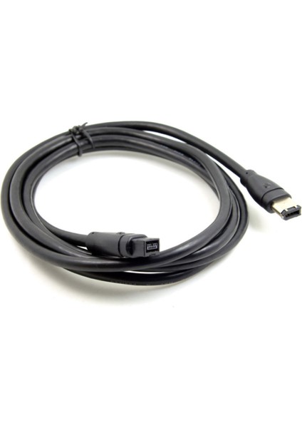 Firewire Ieee 1394B Kablosu 9pin'den 6pin'e 800MBPS Veri Kablosu (1,8 Metre) (Yurt Dışından)