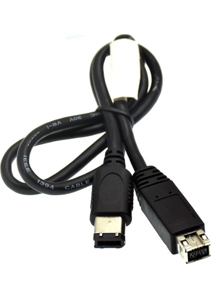 Firewire Ieee 1394B Kablosu 9pin'den 6pin'e 800MBPS Veri Kablosu (1,8 Metre) (Yurt Dışından)
