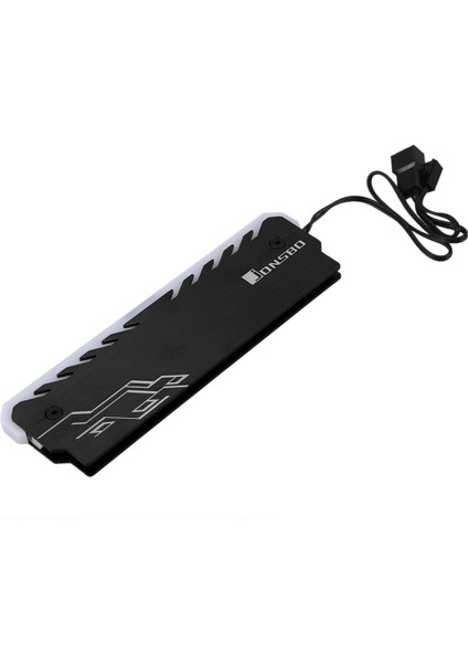1 Adet Nc-1 Alüminyum Ram Soğutucu Soğutucu Rgb Adreslenebilir Bellek Yonga Seti Soğutma Yeleği (Siyah) (Yurt Dışından) modelleri