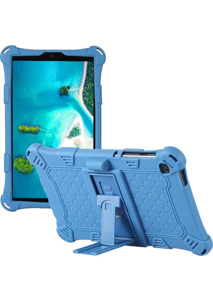 Tab A7 Lite 2021 Için Silikon Kılıf 8.7 Inç T220 T225 Tablet Kılıfı Ofis Için Kalemli Tablet Standı(B) (Yurt Dışından) modelleri