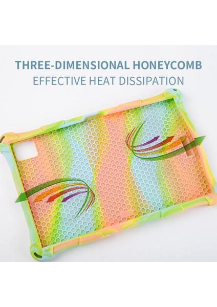 T40 Plus T40 Için Tablet Kılıfı 10.4 Inç Silikon Tablet Kılıfı Telcast T40 Için Kalemli Tablet Standı (E) (Yurt Dışından) indirimleri