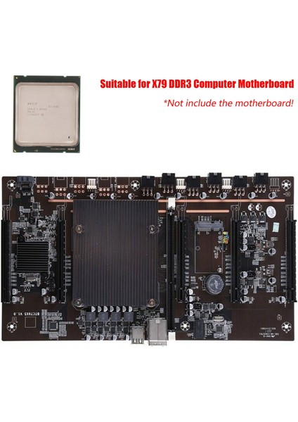 Xeon E5 2603 Cpu Işlemci LGA2011 Pin X79 Anakart Için Ddr3 X79 Btc Madencilik Anakart Için (Yurt Dışından)
