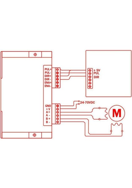 Dijital Step Sürücü, DM556 Motor Sürücü Nema 23, Nema 24 ve NEMA34 Step Motorlara Uygundur (Yurt Dışından) indirimleri