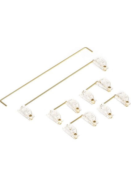 Altın Kaplama Pcb Vidalı Stabilizatörler 2u 6.25U 7u Klavye Tuş Kapağı Stabilizatörleri Mekanik Klavye Uydu Mili Vida Sabitleyici (Yurt Dışından)