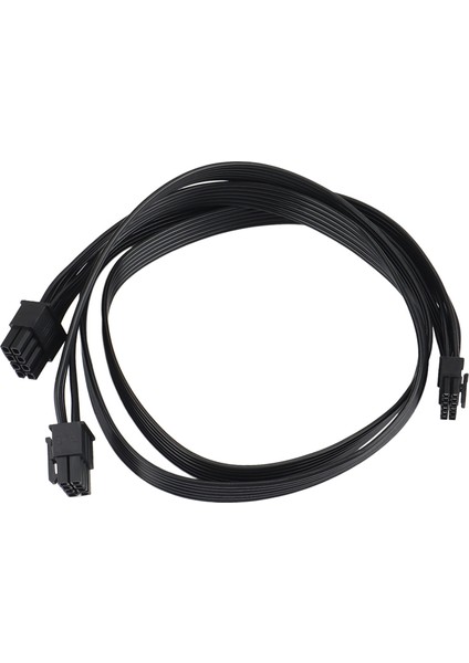 Çift Pcıe 8 Pin Erkek - Mini 12 Pin Gpu Güç Kablosu, Geforce Rtx 30 Serisi Için / Modüler Psu, 23,5IN/60CM (Yurt Dışından)
