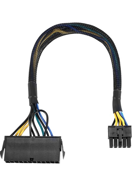 Pc ve Sunucular Için 24 Pin - 10 Pin Atx Psu Ana Güç Adaptörü Örgülü Kollu Kablo 12 Inç (30 Cm) (Yurt Dışından)