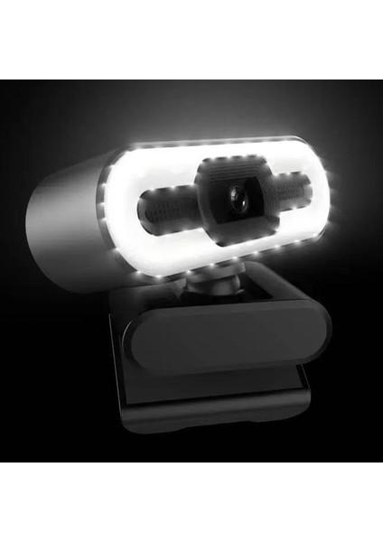 Dolgu Işığına Sahip Hd Web Kamerası Dönebilen Dizüstü Bilgisayar Web Kamerası Pc Bilgisayar Mikrofonlu Kamera (4k) (Yurt Dışından) fırsatları