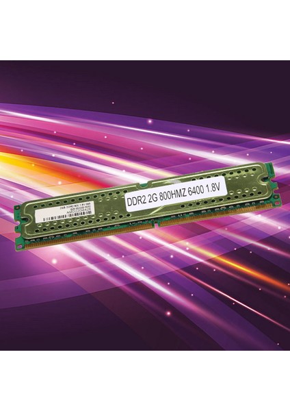 2 GB Ddr2 Ram Bellek 800 Mhz Pc2 6400 240 Pin 1.8 V Dımm, Amd Masaüstü Bellek Ram(A) Için Soğutma Yeleği ile (Yurt Dışından)