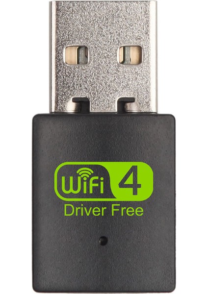 Mini USB 300 Mbps Kablosuz Adaptör Ücretsiz Sürücü 802.11BGN 2.4 Ghz Ağ Kartı Dizüstü Masaüstü Bilgisayar Için (Yurt Dışından)
