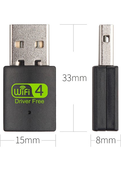 Mini USB 300 Mbps Kablosuz Adaptör Ücretsiz Sürücü 802.11BGN 2.4 Ghz Ağ Kartı Dizüstü Masaüstü Bilgisayar Için (Yurt Dışından) fiyatları