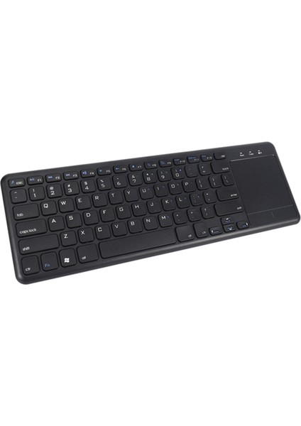 Ingilizce ve Fransızca Klavye Tablet Masaüstü Için Press Mouse ile 2.4g Kablosuz Klavye (Yurt Dışından)