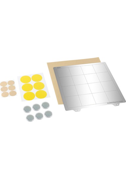 3D Yazıcı Yapı Plakası Heatbed Yaylı Çelik Sac 220 x 220 Mm/8.6x8.6 Inç Baskı Hotend Parçaları Dairesel Mıknatıslı Anet A8 A6 Teksir I3 A10 3 Pro (Yurt Dışından) modelleri