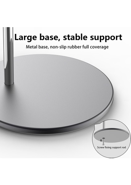 Kulaklık Tutucu, Kulaklık Kaymaz Tutucu, Metal Tabanlı Kulaklık Masaüstü Tutucu (Gri) (Yurt Dışından) fırsatları