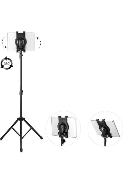 7-10,5 Inç Tablet Için Tablet Pc Tripod Taşınabilir 360° Dönen Teleskopik Sökülebilir Iniş Tripod Standı (Yurt Dışından) modelleri