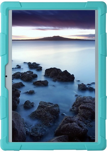 M30 M30 Pro 10.1 Inç Tablet Silikon Kılıf Için Tablet Kılıfı Kalemli Ayarlanabilir Tablet Standı (Yeşil) (Yurt Dışından)