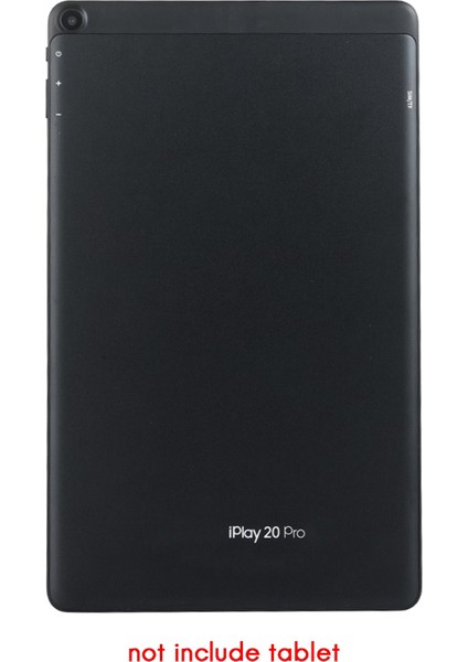 IPLAY20/IPLAY20 Pro Için Silikon Kılıf 10.1 Inç Tablet Kılıfı Askılı ve Kalemli Tablet Standı (Kırmızı) (Yurt Dışından)