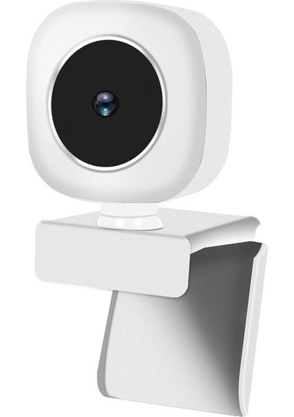 4K Otomatik Odaklama 8 Mp Web Kamerası Mikrofonlar Pc Için Full Hd Video Kamera USB Tak ve Çalıştır Güzellik Efekti Dolgu Işığı (Siyah) (Yurt Dışından)