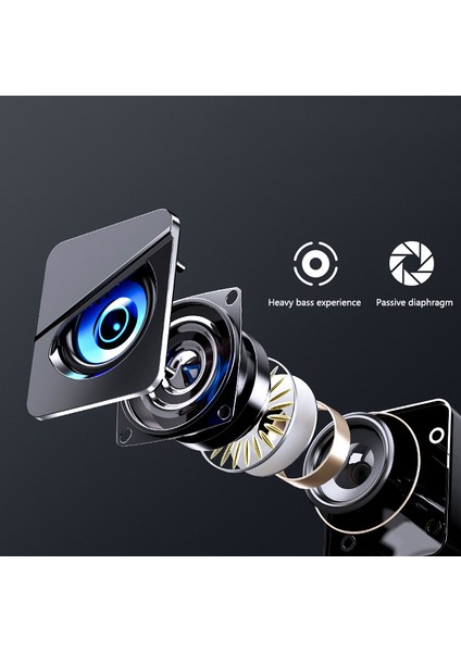 3D Ses Efektli Çift Hoparlör Bilgisayar Sesi, USB Kablolu Ev Masaüstü Ofis Oyun Dizüstü Bilgisayar Subwoofer Hoparlör-Beyaz (Yurt Dışından) indirimleri