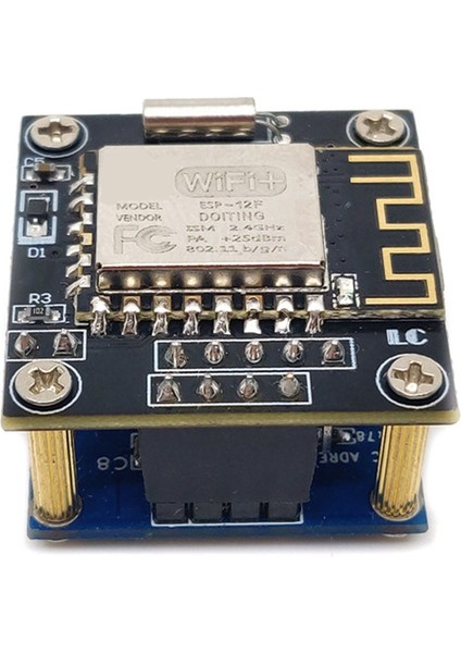 ESP8266 Wifi Saat Modülü 0.96 Inç OLED LCD Ekran Ekran ESP-12F Dıy Hava Tahmini Iıc I2C Arayüzü 5 V ESP12F (Yurt Dışından)