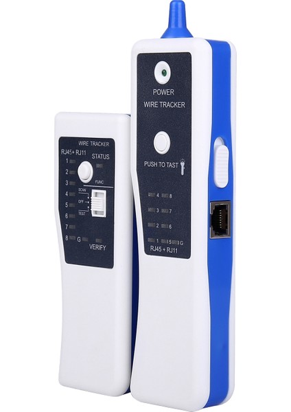 RJ45 RJ11 Tel Takip Cihazı Telefon Ethernet Lan Ağ Kablosu Test Cihazı Test Aracı Hat Bulucu (Yurt Dışından)