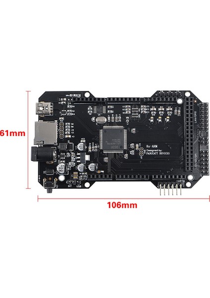 3D Yazıcı Aksesuarları Re-Arm 2560 R3 32-Bit Kontrol Kartı Rampaları1.4 1.5 1.6 Arka Panel (Yurt Dışından)